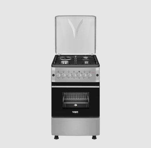 Von Cooker 3 Gas + 1 Electric - VCF563131NFS, Silver